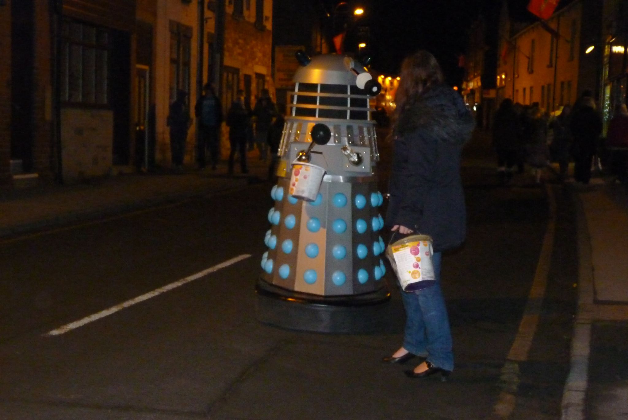 christmas light swith on 2013 dalek